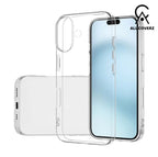 Clear Transparent Case for iPhone 16, 16 Plus – Slim, Shockproof & Scratch Resistant Cover