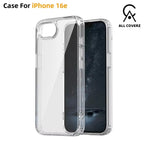Clear Transparent Case for iPhone 16e – Slim, Shockproof & Scratch Resistant Cover