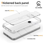 Clear Transparent Case for iPhone 16e – Slim, Shockproof & Scratch Resistant Cover