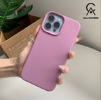 Soft Silicone Case - For iPhone 11 series till iPhone 15 series All models | Premium Protection with Elegant Design