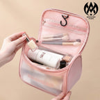Premium Modern Aura Waterproof Travel Wash Bag – Portable Toiletry & Cosmetic Organizer