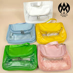 Premium Modern Aura Waterproof Travel Wash Bag – Portable Toiletry & Cosmetic Organizer