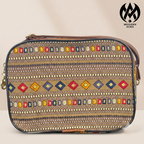 Premium Modern Aura Ethnic Printed Sling Bag for Women – Lightweight Crossbody Shoulder Bag