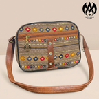 Premium Modern Aura Ethnic Printed Sling Bag for Women – Lightweight Crossbody Shoulder Bag