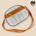 Premium Modern Aura Multi-Zip Textured Sling Bag for Women – Lightweight Crossbody Organizer Purse