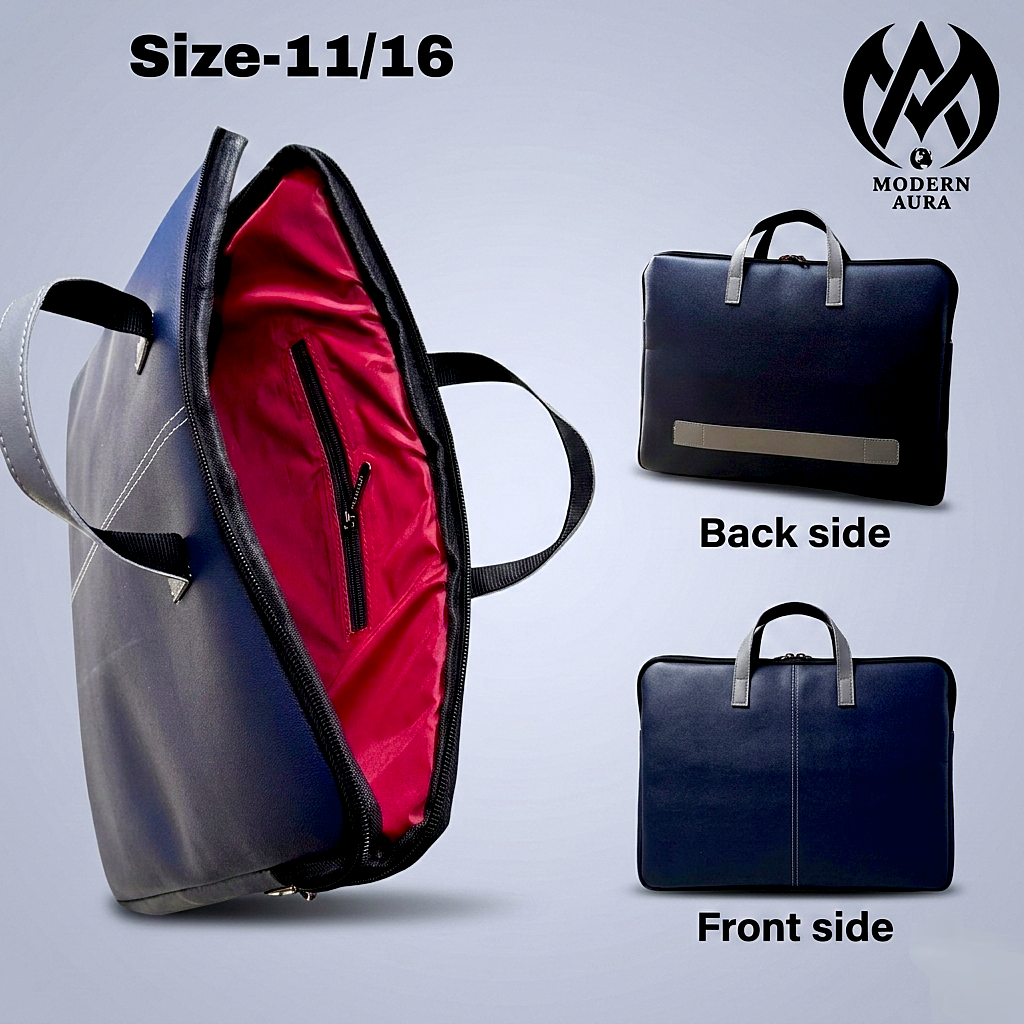 Modern Aura Premium Laptop Bag for Men & Women – 11 to 16 Inch Office Laptop Sleeve with Handle