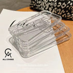 Clear Transparent Case for iPhone 11 series till iphone 15 series – Slim, Shockproof & Scratch Resistant Cover